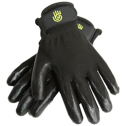 HANDS ON GROOMING & BATHING GLOVES (MD, BLACK)