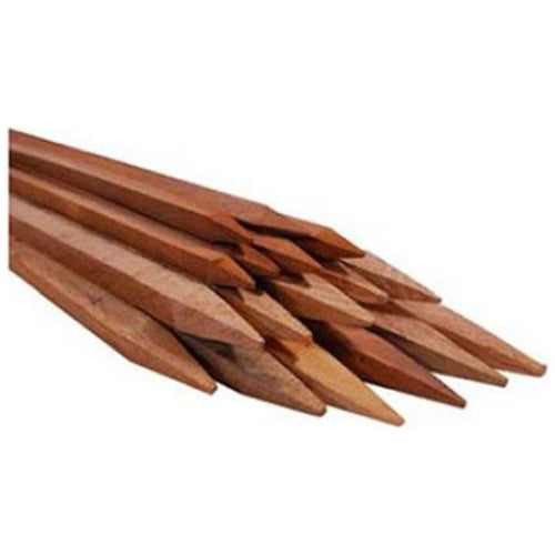 PACKAGED HARDWOOD STAKES (5 FOOT/6 PACK, NATURAL)