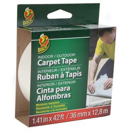 Fiberglass Carpet Tape, Indoor/Outdoor, 1.41-In. x 42-Ft.