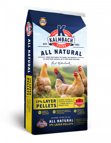 Kalmbach 17% All Natural Layer (Pellet) (50-lb)