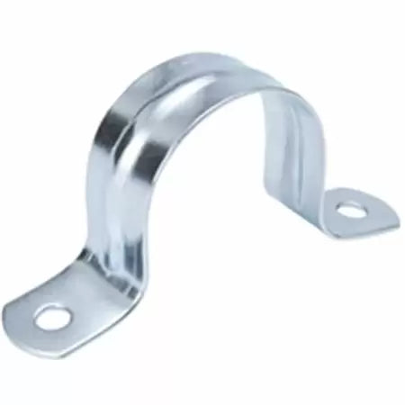 B & K Industries Galvanized Steel 2 Hole Strap 1-1/2”