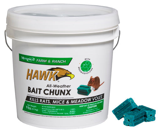 Motomco Hawk All-Weather Bait Chunx (18 lb)