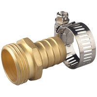 Landscapers Select Hose Coupling, 3/4 in, Male, Brass (3/4