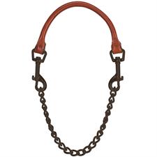 Weaver Leather Leather & Chain Goat Collar (24)