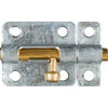 Door Barrel Bolt, Galvanized, 2-1/2-In.