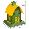 North States Green Barn Birdfeeder (1-Count)