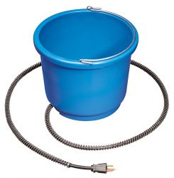 9 Quart Plastic Heated Bucket