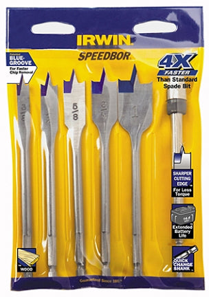 BIT SPEEDBOR WOOD SET 6PC