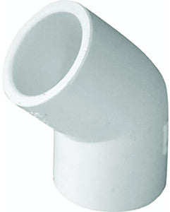 ELBOW 1/2 45DEG PVC