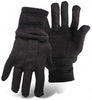 6PK MENS BROWN JERSEY GLOVES(1JJ1845-6)