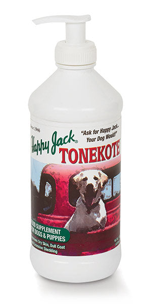 Happy Jack 16 oz Tonekote Supplement for Dogs & Puppies (16 oz.)