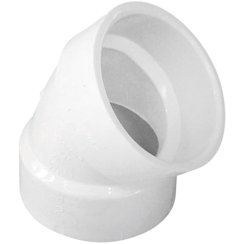 IPEX Canplas 2 In. 45D PVC Short Radius Elbow