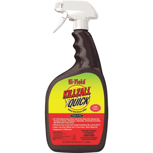 Hi-Yield Killzall Quick 32 Oz. Ready To Use Trigger Spray Weed & Grass Killer