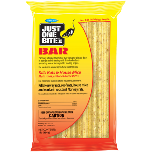 Just One Bite II Bar Rat & Mouse Killer (8 lbs)