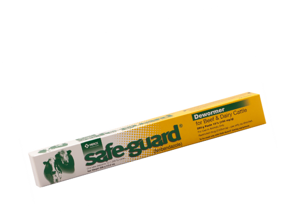 SAFE-GUARD Paste 10% Dewormer for Beef & Dairy Cattle (290G)