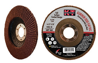 K-T Industries 4.5 X 7/8 X 60g T29 Ao Flap Disc (4.5 X 7/8 X 60g)