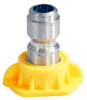 K-T Industries Yellow Chiseling Nozzle, 15° X 4.0mm (15° X 4.0mm)