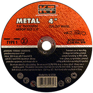 K-T Industries Cutting Wheel 4