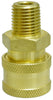 K-T Industries Quick Coupler 1/4” M Npt 5,500 Psi (1/4)