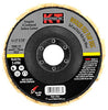 K-T Industries 4-1/2 Felt Woolen Flap Disc Type 27 (4-1/2)
