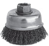 K-T Industries 4 Crimped Cup Brush 5/8-11 (4 x 5/8-11)