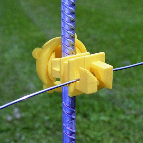 Zareba® Yellow Rod Post Insulator 1/2 (1/2)