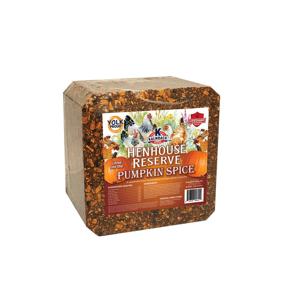 Kalmbach Pumpkin Spice Henhouse Reserve® Block (20 lbs)