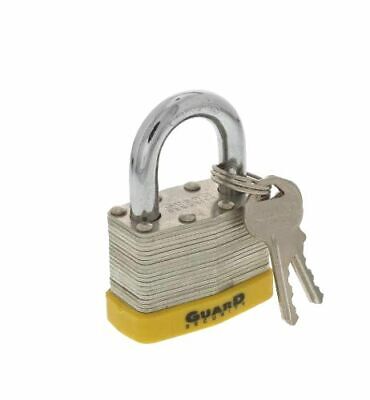 Guard Security Laminated Steel Padlock with 1-3/4-Inch Standard Shackle (1-3/4)