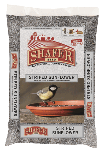 Shafer Seed- Striped Sunflower Seed (10-lb)