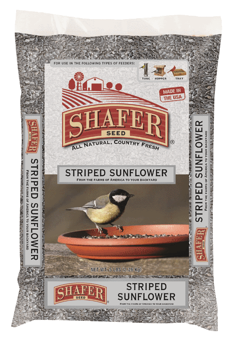 Shafer Seed- Striped Sunflower Seed (10-lb)