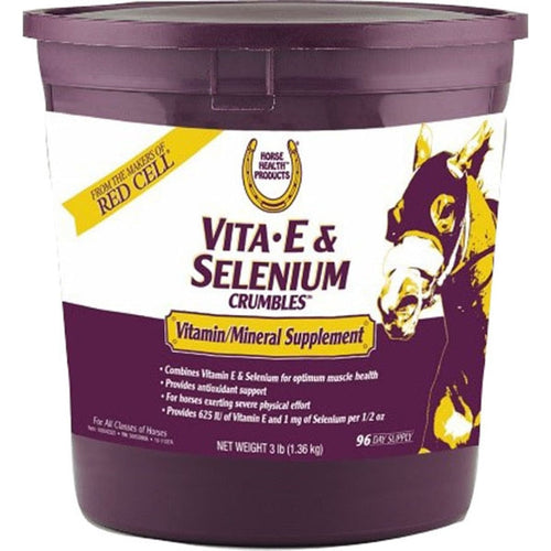 HORSE HEALTH VITA E AND SELENIUM CRUMBLES (3 LB)