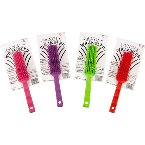 TANGLE WRANGLERS ANIMAL BRUSH (ASSORTED)