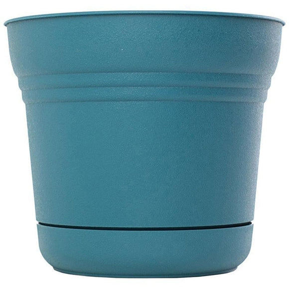 BLOEM SATURN PLANTER (10 INCH, BLUE)